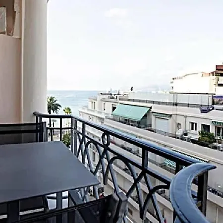 Appartamento La Croisette Elegant Avec Balcon Et Vue Apercu Cannes